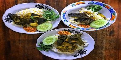 Nasi Jagung Babat Usus Khas Madura Pasar Senggol, Jemursari