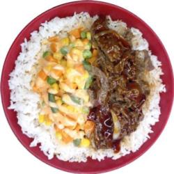 (r) U.s. Beef Bakar Madu Rice Bowl (reguler Size)