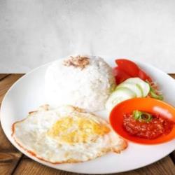 Nasi Telor Sambel Nyonyor