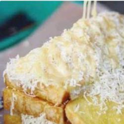 Roti Bakar Bandung Special Rasa Bluebery Nanas Keju Campur Susu