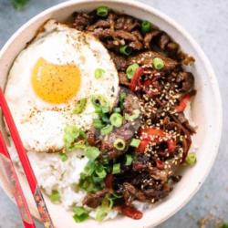 Rice Bowl Teriyaki   Egg