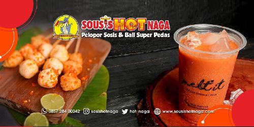 Sosis Hot Naga & Melt It Thai Tea, Menteri Supeno