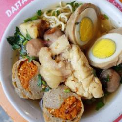 Mie Putih Bakso Telor   Mercon