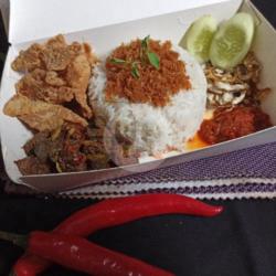 Nasi Kulit Sambal Goreng Hati