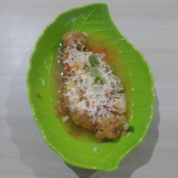 Ayam Geprek Siram Keju