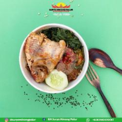 Nasi Sayur   Sambal   Kepala Kakap Gulai   Packing Ricebowl