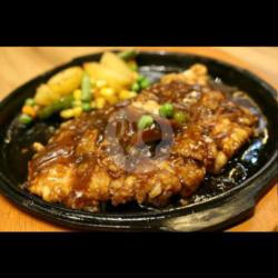 Chicken Steak Saos Mushroom