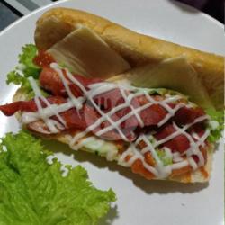 Hotdog Special Sosis Keju Daging