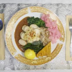 Lontong Pecel Padang Lengkap