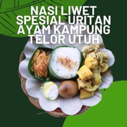 Nasi Liwet Special Uritan Ayam Kampung Komplit Free Krupuk