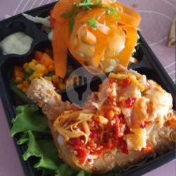 Paket Ayam Mix Vegetables Salad