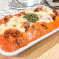 Baked Chicken Cheese Mentai Rice