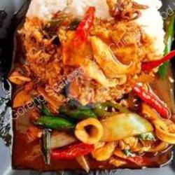 Nasi Gila Seafood