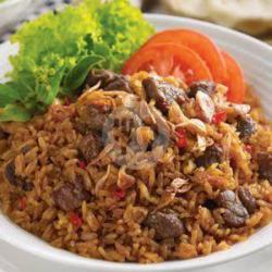 Nasi Goreng Ayam Jamur Sosis