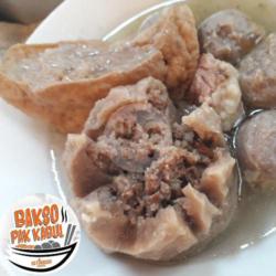 Bakso Daging Isi Urat   Tahu Coklat