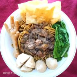 Mie Ayam Goreng Lada Hitam   Bakso   Ceker