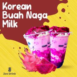 Korean Buah Naga Milk