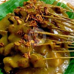 Sate Padang Paket 3 Porsi Mix (daging Campur Usus   Ketupat)