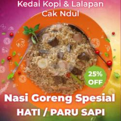 Nasi Goreng Spesial   Ati/paruh Sapi