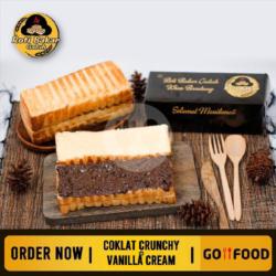 Coklat Crunchy   Vanilla Cream