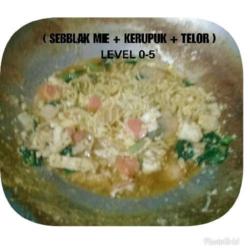 Mie Kerupuk Ayam Telor Sosis Cilor