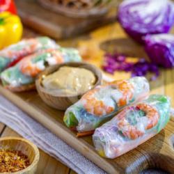 Spring Roll Udang Isi 5 Pcs (365 Kcal)