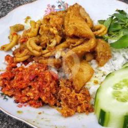 Nasi Babat Usus Campur Paru