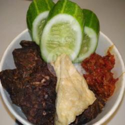 Nasi Paru Sambal Bawang Pedas