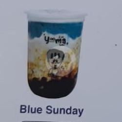 Boba Varian Rasa Blue Sunday