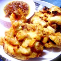 (1 Porsi Isi 4) Pisang Goreng Sambel Cakalang