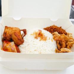 Nasi Uduk Kulit Ayam