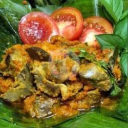 Nasi Pepes Ati Ampela Jengkol/kikil