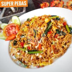 Indomie Goreng Super Pedas Telor Orak Arik Sayuran