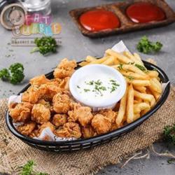 Popcorn Chicken And Fries