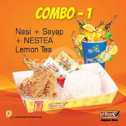 Combo 1 (nasi Sayap Nestle Orange/lemon Tea) Gjk