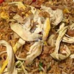 Nasi Goreng Ayam Asap Suwir