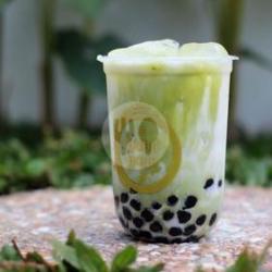 Milk Boba Matcha Latte - M