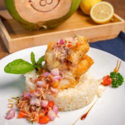 Fried Dory Balinese Sambal Mattah