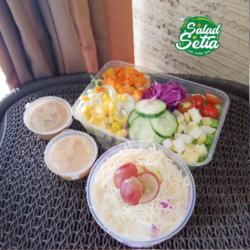 Salad Buah Cheesy   Salad Sayur Go Fit Basic