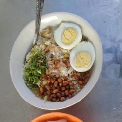 Bubur Ayam Telur Matang