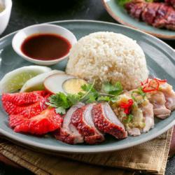 Nasi Hainan Campur Komplit