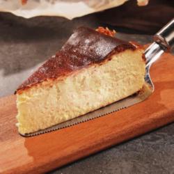 Basque Cheesecake Slice