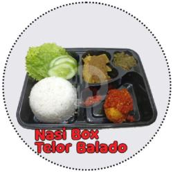 Nasi Padang Box Telor Balado