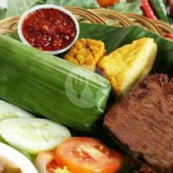 Nasi Timbel Gepuk Kumplit