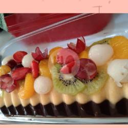 Fruit Mango Choco Pudding