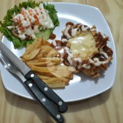 Steak Chicken Mozarella