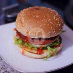 Burger Beef Telor Ceplok