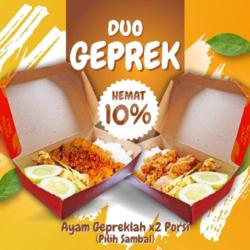 Paket Duo Geprek