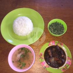 Babi Kecap   Nasi   Sop   Sayur