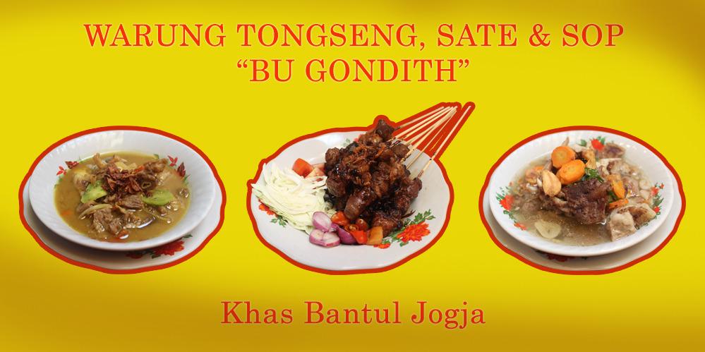 Warung Tongseng (Sate & Sop Bu Gondith), Bekasi Barat